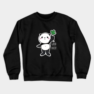 Lucky Panda Crewneck Sweatshirt